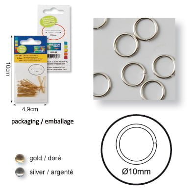 Ringen enkel 10mm x12 goud