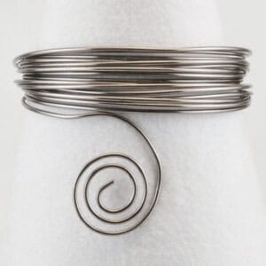 Aluminium draad 2mm 5m antraciet pantone