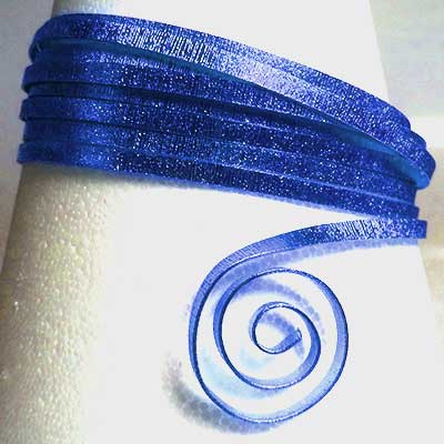 aluminiumband plat embossed 3x1mm 2m royal blue