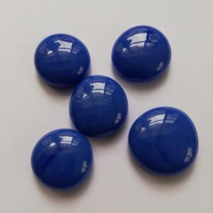 pierres de pagaie bleu brillant x5